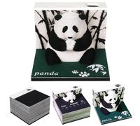 Calendario memo pad 3D 2026, blocco note 3D con luce, calendario 3D, 2026, blocco note 3D, blocco note da tavolo, note adesive creative, sculture di carta 3D, decorazione per piano di lavoro fai da te