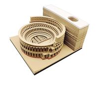 Calendario Memo Pad Time Piece - Blocco Note A Strappo, 2026, Calendari Pop-up, Calendario Settimanale A Tema Colosseo Romano, Blocco No te Artistico Con Scultura Di Carta | Note Artistico Con I