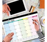 Calendario Mensile 2026-2027 | Calendario Planner 18 Mesi per Parete - Accessorio Decorativo Per La Casa Con Promemoria Festivi Evidenziati