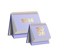Calendario mensile da scrivania 2026, planner giornaliero, decorazione per casa e ufficio, organizer da scrivania, capovolto