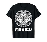 Calendario Messicano Azteco Orgullo Mexicano Viva Mexico Fan Maglietta