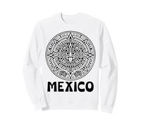 Calendario Messicano Azteco Viva Messico Fan Orgullo Mexicano Felpa
