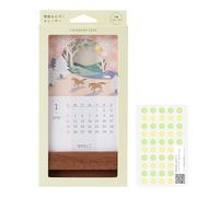 Calendario Midori 2026 calendario stagionale da scrivania con segnalibro paes...