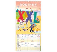 Calendario murale pianificatore Familiare XXL 2026