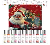 Calendario Natalizio 'Avvento Con Profumi 2025, 24 Giorni Di Fragranze Firmate Per Donne E Uomini, Profumi Natalizi Prodotti Per La Cura Della Bellezza Per Appuntamenti Quotidiani, Abiti Da Sera,