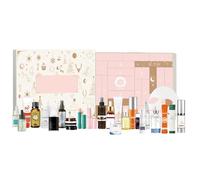 Calendario natalizio - Avvento per il trucco 24 giorni per festività e feste, regalo di conto alla rovescia di bellezza con box a di ornamenti festivi, organizzatore cosmetico per donne, raga
