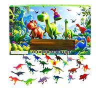 Calendario Natalizio - Calendari Del Conto Alla Rovescia, Calendario 'avvento, Pianificatore Di Avventure Di Dinosauri, Favore Della Festa Per Le Vacanze A Tema Dinosaurs Per L'apprendimento Di At