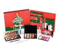 Calendario natalizio per conto alla rovescia - Beauty Blast Calendario 'Avvento 2024-12 in confezione individuale, calendario per conto alla rovescia 2024, trucco e sorprese cosmetiche, set di