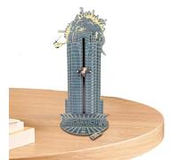 Calendario natalizio per conto alla rovescia, calendario da tavolo con decorazioni in legno da tavolo - Hans Gruber Falling Off Plaza Die Hard Table Decor for not Easy to Fade