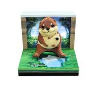 Calendario Orologio 2027 Blocco Note A Forma Di Animale Con Luce LED