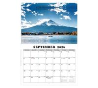 Calendario Paesaggistico 2026 | Bellissimo Calendario Paesaggistico Mensile da Parete 2026,Agenda Giornaliera Con Vedute Incantevoli Per Scuola Ufficio Casa Appartamento