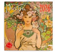 Calendario per appunti Alfons Mucha 2026