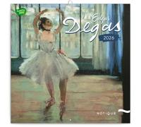 Calendario per appunti Edgar Degas 2026
