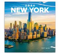 Calendario per appunti New York 2026