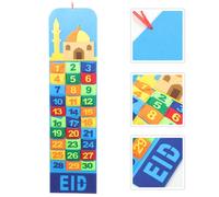 Calendario per il conto alla rovescia del Ramadan Eid Mubarak Calendario da