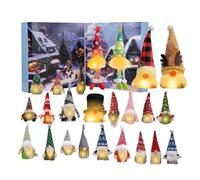 Calendario per il conto alla rovescia dello illuminato, Calendario per il conto alla rovescia dello illuminato 2024,Conto 3rovescia per gli gnomi luminosi di Natale | Calendari 'Av