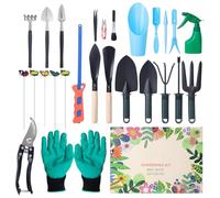 Calendario Per Il Conto Alla Rovescia Di Natale | Pratico Assortimento Di Utensili Per 24 Giorni - Set Ergonomico Per Attrezzi Da Giardino Per Donne, Uomini E Mamme Che Fanno Giardinaggio All'aperto