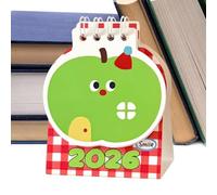 Calendario Per La Scrivania Piccola - 2026 Fruit Pianificatore Mensile Per Una Facile Programmazione, Opere D'arte Colorate Con Funzione Di, Organizzatore Da Tavolo Per Lo Studio Del Dormi