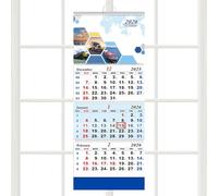 Calendario Per L'Anno 2026 - Pianificatore di Programma per un Periodo di 3 - Calendario Da Appendere Sulla Parete | Per Bambini, Amici, Cucina, Studio, Camera Da Letto E Studio D'Arte
