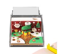 Calendario per orologio - Planner 3D per ufficio di Natale, organizzatore per quaderni con copertina, pianificatore giornaliero decorativo, accessorio creativo per il monitoraggio del tempo |