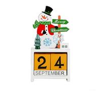 Calendario per perpetuo Cubi Data per mobili Calendario per(Calendar snowman)