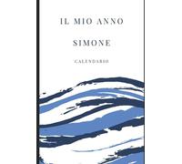 CALENDARIO PER SIMONE: CALENDARIO - BULLET JOURNAL STILE - PERSONALIZZATO PER IL NOME SIMONE - UNA PAGINA AL GIORNO - REGALO DI NATALE - REGALO DI COMPLEANNO - IDEA REGALO PER GLI UOMINI