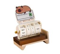 Calendario Permanente Del Calendario Permanente Dei Cartoni Animati Della Scrivania Con Appunti Per La Settimana E Mese Per La Pianificazione Mensile Degli Impiegati Degli Insegnanti