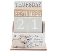 Calendario Perpetuo Highland Cow