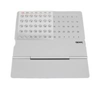 Calendario Perpetuo,Metallico Riutilizzabile Annuale e Diario | Calendario Perpetuo Decorazione Casa e Ufficio,Per Casa Ufficio Aula Famiglia Insegnante Studente Anno