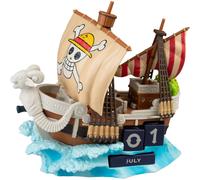 Grupo Erik : Calendario Perpetuo 3D One Piece Manga In Resina Dipinta A Mano - Blocchi Intercambiabili Giorni E Mesi - Prodotto Ufficiale