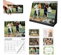 Calendario personalizzato 2026 personalizzato con stampa fotografica calendario da scrivania per casa ufficio Crea il tuo calendario personalizzato Natale Capodanno regalo fai da te 20,5 x 27,9 cm