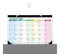 Calendario Pianificatore 2026-2027 | Calendario Planner Per 18 Mesi Per Uso Scolastico,Accessorio Decorativo per la Pianificazione Domestica e Spazi Commerciali