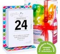 Calendario Positivo 2026 Motivazionale | Da Tavolo con Supporto Sorrisi | Affronta le Giornate col Sorriso ed un Pensiero filosofico | Idea Regalo geniale | Dimensioni 12x17x5,5 | Luxury Pack