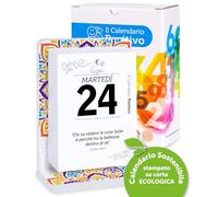 Calendario Positivo 2027 Motivazionale | Da Tavolo con Supporto Mandala | Affronta le Giornate col Sorriso ed un Pensiero filosofico | Idea Regalo geniale | Dimensioni 12x17x5,5 | Luxury Pack