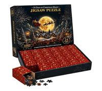 Calendario Puzzle 24 Giorni Countdown Festivo Villaggio Innevato Giocattolo | Countdown di Natale per Ringraziamento Pasqua Bambini Ragazzi Adulti Feste Stagionali Halloween