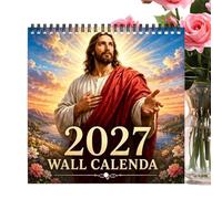 Calendario Religioso Cristiano Da Parete 2027 Pianificatore Da Parete