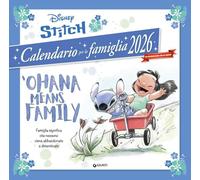 Calendario Famiglia Stitch Ohana Means..