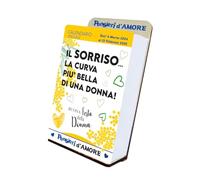 Calendario STRAPPAPENSIERI Festa della Donna "8 Marzo" frasi proverbi d'Amore per le donne