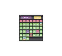 Calendario tascabile mensile EAMAY per l'aula con 71 schede per l'apprendimento dei bambini a casa, materiale per l'istruzione domestica e artico