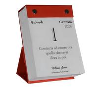 Calendario VerbaVolant 2026, L'unico magnetico, Calendario da tavolo, Supporto magnetico integrato, Idea Regalo, Ogni giorno una frase filosofica, Calendario con scatola premium
