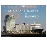 Calendrier 2027 · French Version · Bateaux de croisière à Hambourg (Calendrier m