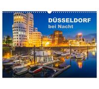 Calendrier 2027 · French Version · Düsseldorf de nuit (Calendrier mural 2027 DIN
