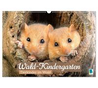 Calendrier 2027 · French Version · Jardin d'enfants en forêt : des enfants anima