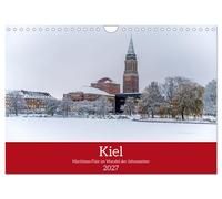 Calendrier 2027 · French Version · Kiel - L'ambiance maritime au fil des saisons