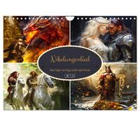 Calendrier 2027 · French Version · La Chanson des Nibelungen - Une saga de victo