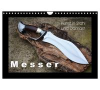 Calendrier 2027 · French Version · L'art en acier et en damas - M e s s e r (Cal