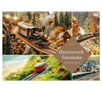 Calendrier 2027 · French Version · Le monde miniature du chemin de fer - Train a