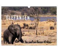 Calendrier 2027 · French Version · Les éléphants - les doux géants d'Afrique (Ca