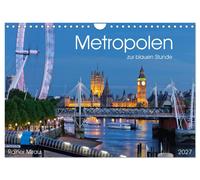 Calendrier 2027 · French Version · Les métropoles à l'heure bleue 2027 (Calendri