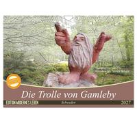 Calendrier 2027 · French Version · Les trolls de Gamleby - Suède - Sculptures de